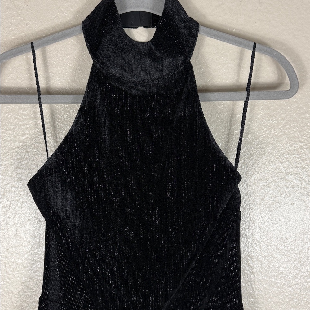 Michael Costello × REVOLVE Ataya Gown in Black - Picture 6 of 9